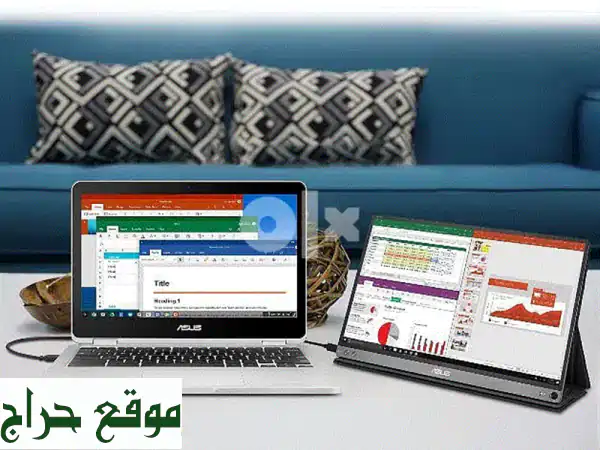 ASUS ZenScreen MB16AC 15.6: شاشة محمولة USB-C تعزز إنتاجيتك في كل مكان!