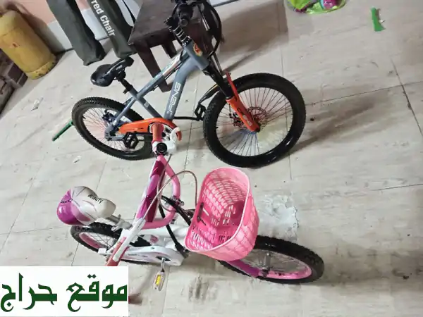 فرصة ذهبية! دراجات هوائية للأطفال (ولد 9-13، بنت 6-8) بحالة ممتازة | 250 درهم | عجمان النعيمية