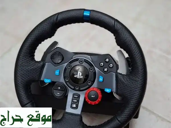 بيع عاجل: مقود Logitech G29 شبه جديد - PS4, PS5, PC | تجربة سباق...