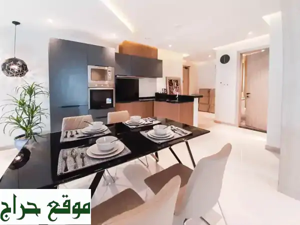 شقة أحلامك للإيجار: مفروشة بالكامل بسرايا 2 - مسبح، جيم، و450 د.ب شامل EWA!