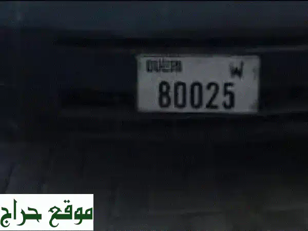 امتلك لوحة سيارة دبي رقم مميز 80025W | تميز لا مثيل له...