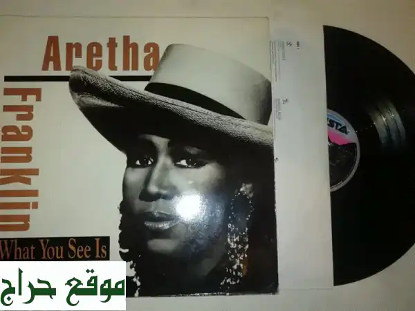 فرصة لمحبي الفينيل! أريثا فرانكلين: What You See Is What You Sweat...
