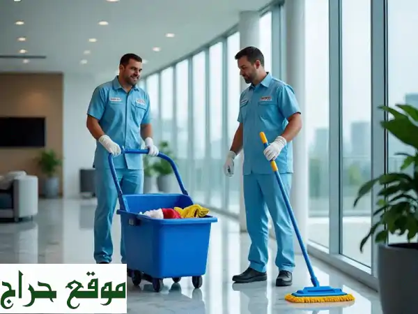 عمالة نظافة محترفة وجاهزة: فنادق، مكاتب، دوائر حكومية | استقدم خبرة لا مثيل لها