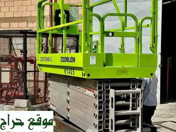 تأجير سيزر لفت ورافعات مقصية | موديلات حديثة | ديزل وكهرباء