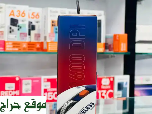 ماوس جيمنج لاسلكي PORODO: احترافية الأداء وحرية الاتصال | 1600 DPI وتوافق MAC/Windows بـ 4.5 OMR في عُمان