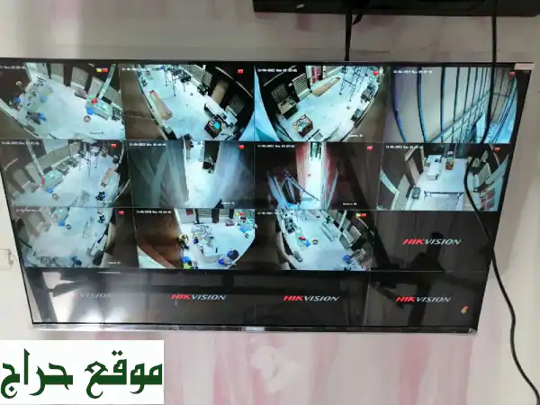 حماية متكاملة: تركيب وصيانة كاميرات المراقبة | راحة بال على مدار الساعة