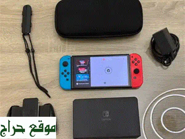نينتندو سويتش OLED: عالمك ينتظرك! أجهزة، ألعاب حصرية، وملحقات كاملة.