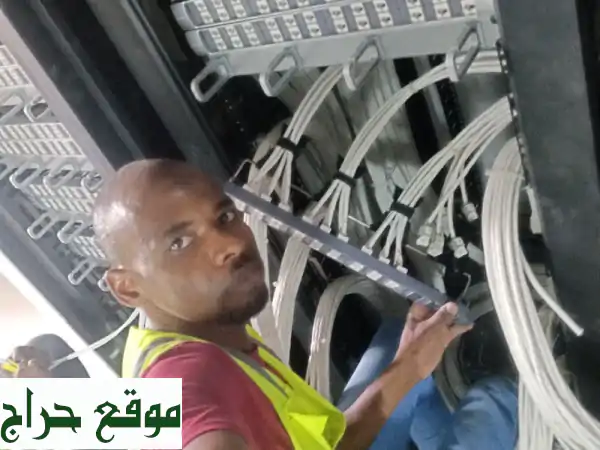 فريق كايبلا: تمديد وتأسيس شبكات وكاميرات احترافية...
