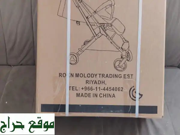 عربية أطفال قابلة للطي ومريحة: مقعد قابل...