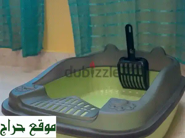 صندوق فضلات قطط جديد كليًا 🐾 لم يُستخدم أبدًا |...