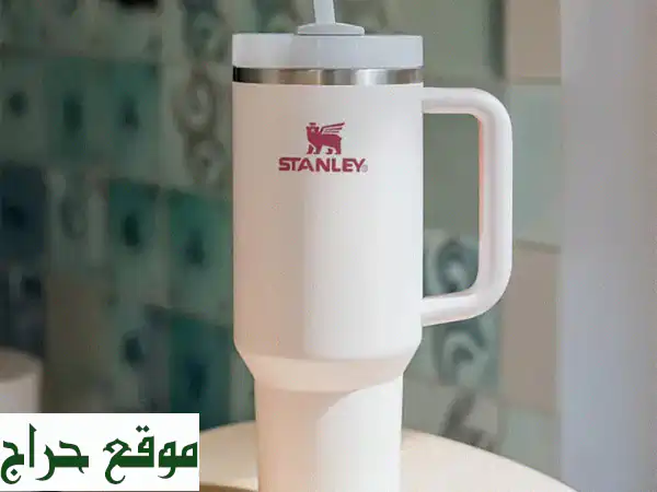 كوب حراري معزول روز 40 أونصة بغطاء وشفاطة | حافظ...