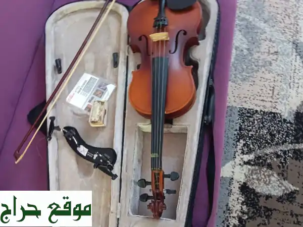 فرصة لا تفوت: كمان إيطالي أصلي للبيع مع كافة الملحقات - جاهز للعزف بـ 100 دينار!