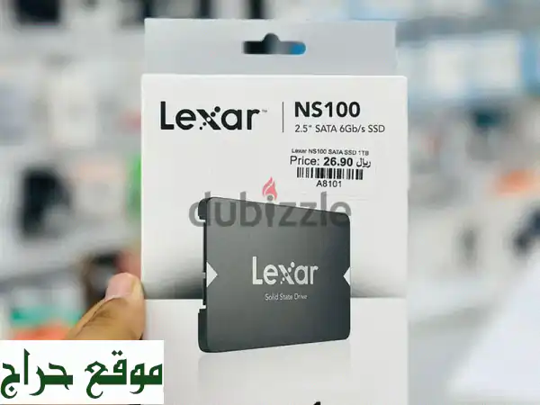 🚀 ترقية لا مثيل لها: Lexar NS 100 Sata SSD 1TB بسعر مذهل في...