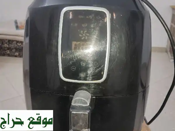 فرصة ذهبية! قلاية هوائية السيف 9.5 لتر | استخدام 6 أشهر فقط | بسعر 100 ريال! صحة وتوفير لمطبخك.