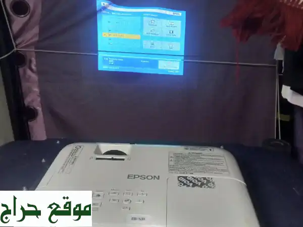 ✨ صفقة العمر بالشارقة: بروجكتر Epson ياباني كالجديد +...