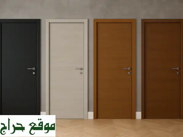 أبواب WPC بالرياض: توريد وتركيب شامل، مقاومة...