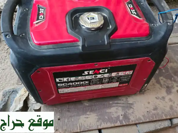 فرصة لا تعوض! مولد Senci Silent 4000 صامت بحالة ممتازة للبيع في أبوظبي (بسعر 3500 درهم)
