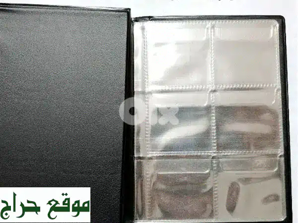 ألبوم العملات المعدنية الفاخر: حجم الجيب لـ 60...