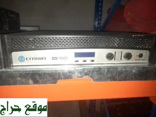 power amplifier crown cdi1000. perfectly working. aed1200