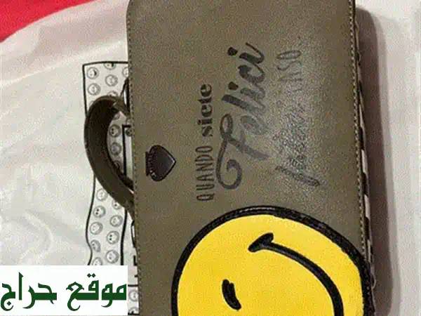 حقيبة يد جلد طبيعي فينتاج فاخرة | يدوية الصنع بحالة ممتازة - قطعة فنية فريدة