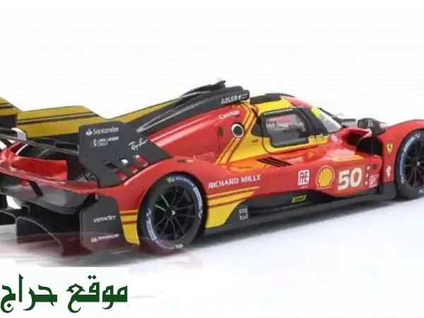 امتلك أسطورة السباق: مجسم فيراري 499 P WEC قطر 2024 دايكاست 1:18 بتفاصيل مذهلة وأبواب متحركة!