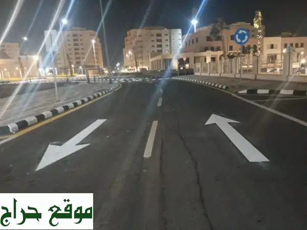 تخطيط طرق وشوارع احترافي | حلول متكاملة للمواقف وذوي الاحتياجات الخاصة | عيون قطط ومصدات