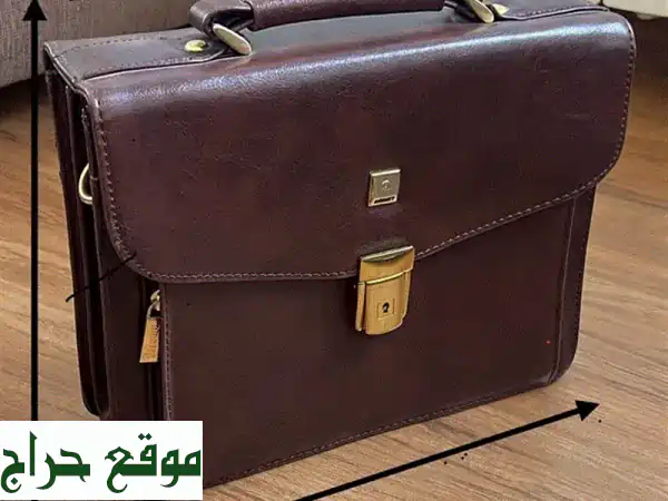 حقيبة Banuce جلد إيطالي أصلي للرجال | شنطة...