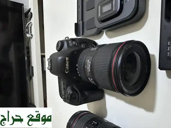 💥 فرصة ذهبية: Canon 5D Mark IV احترافية + عدسات L (24-105mm & 16-35mm) + مايكات Saramonic! حزمة تصوير وفيديو كاملة (6800 درهم وقابل للتفاوض) 📸