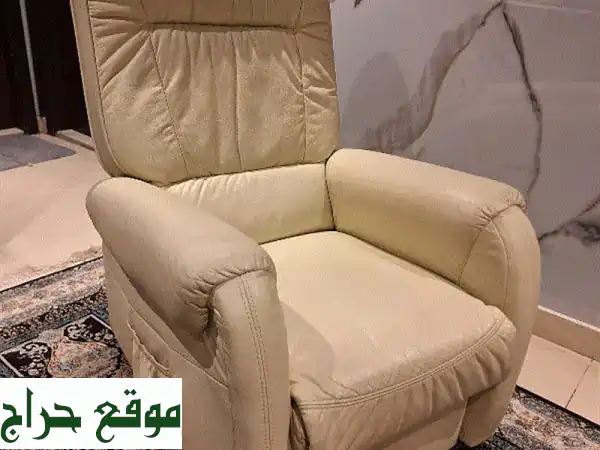 recliner chair genuine leather buffalo original brand stawett