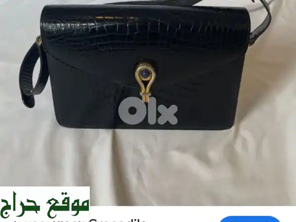 Original Gucci Real Leather (Crocodile) Lady Bag