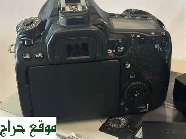 كاميرا Canon 80D كأنها جديدة - فرصة احترافية بتجهيز كامل!