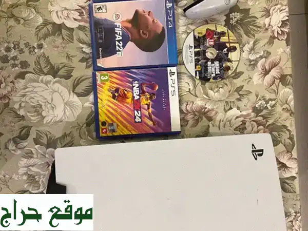 فرصة لا تعوض: بلايستيشن 5 (PS5) مستعمل بحالة ممتازة +...