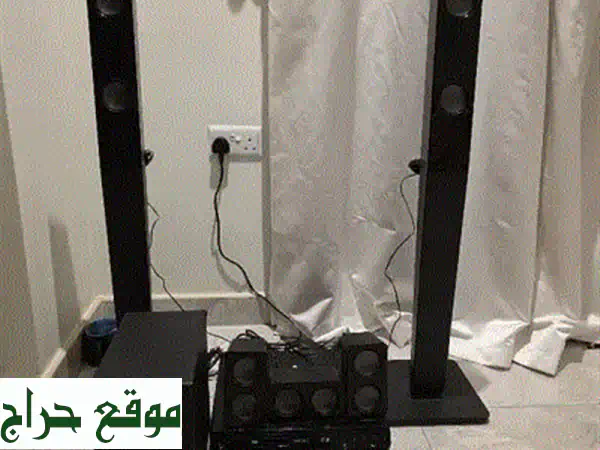 استمتع بتجربة سينمائية لا تُنسى! 🎬 مسرح منزلي Samsung نظيف جداً للبيع – صوت غامر بسعر مغرٍ!