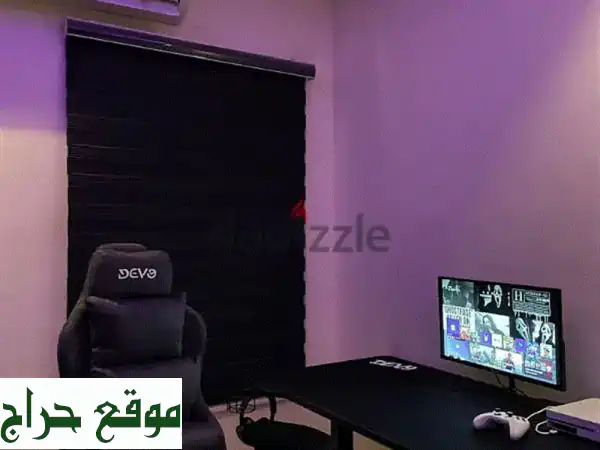 شاشة قيمنق 165Hz + طاولة إلكترونية رافعة: سيت اب...