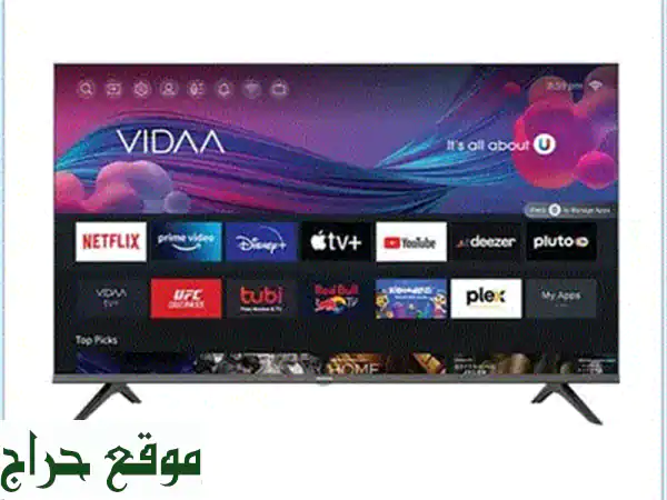 تلفزيون JVC Google TV الأصلي 65 بوصة 4K UltraHD: انسَ مشاكل التوقف! عروض حصرية مع ستاند هدية (متاح 43-75 بوصة)
