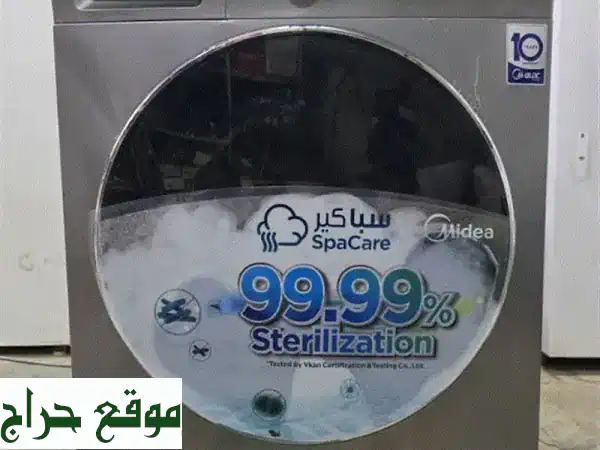 فرصة رائعة: غسالة ميديا Midea 10 كجم تحميل أمامي...