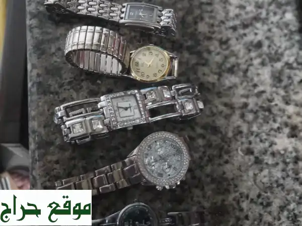 عرض مذهل: 7 ساعات حريمي شبه جديدة بـ 200 درهم فقط!