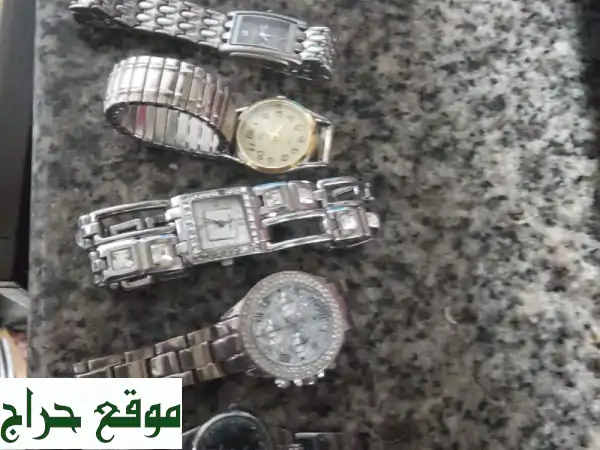 عرض مذهل: 7 ساعات حريمي شبه جديدة بـ 200 درهم فقط!