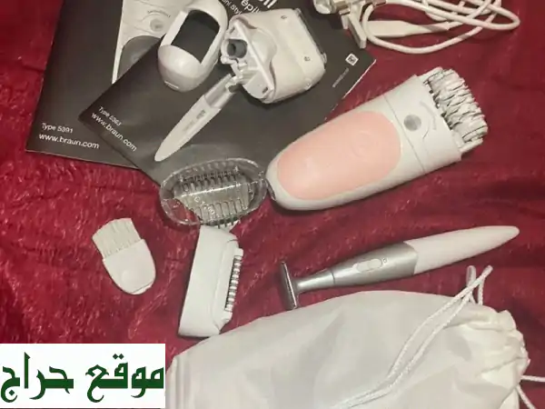 جهاز إزالة شعر براون - بحالة ممتازة! 300 ريال فقط