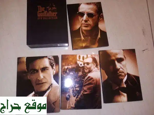 مجموعة أفلام العراب (الأب الروحي) - 4 أقراص DVD - سعر نهائي!