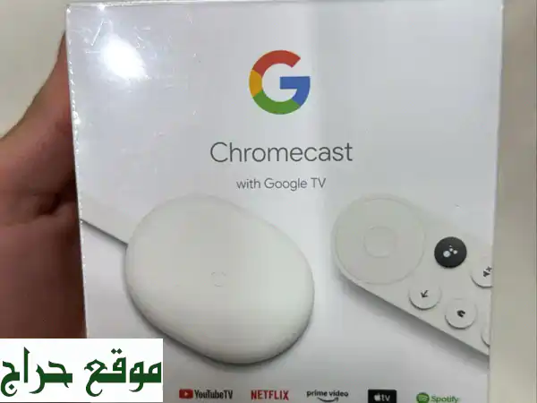 غوغل كروم كاست مع غوغل تي في 4K - تجربة ترفيهية لا تُقاوم!