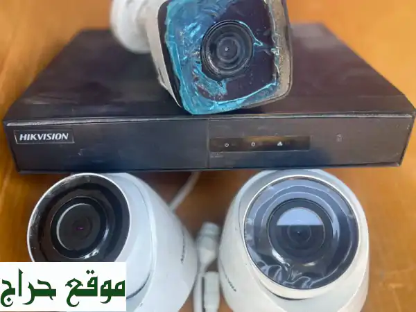 نظام كاميرات مراقبة احترافي -  ثلاث كاميرات DVR...