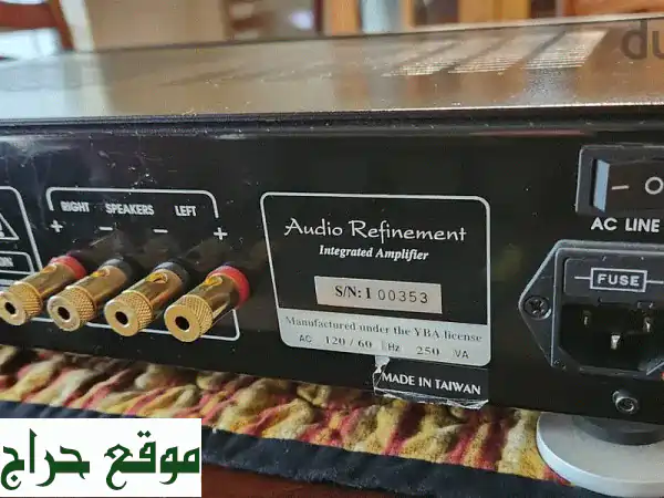 مكبر صوت متكامل YBA Audio Refinement: تجربة صوتية استثنائية من فرنسا