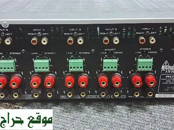 مكبر صوت روتل RMB-1512: قوة صوتية هائلة في نظام منزلي متكامل