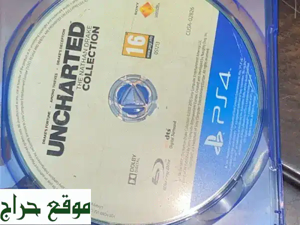 بلايستيشن 4 سليم 500 جيجا مع تحكم حصري و Uncharted! 🔥