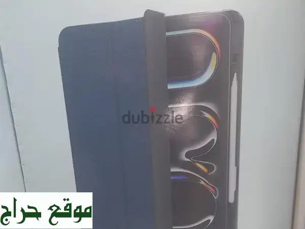 حماية فاخرة لجهاز iPad Pro 13-2024 الأزرق! غلاف Green Lion Hogo...