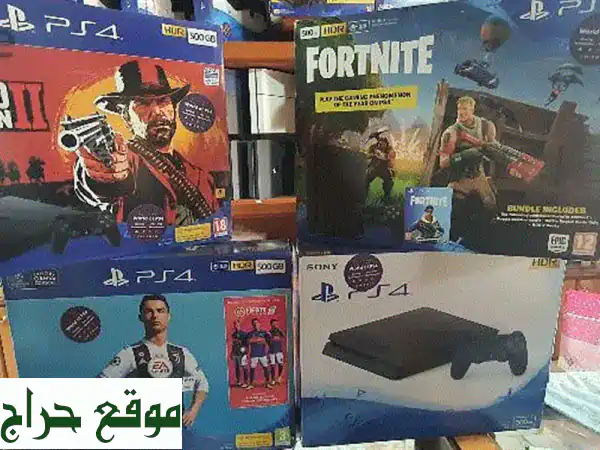 Playstation 4 بحالة ممتازة وكأنها جديدة! ضمان شامل بسعر...