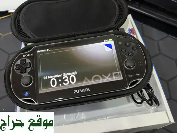 سوني PS Vita 1104 معدلة - 128 جيجا - بحالة ممتازة! 🤩