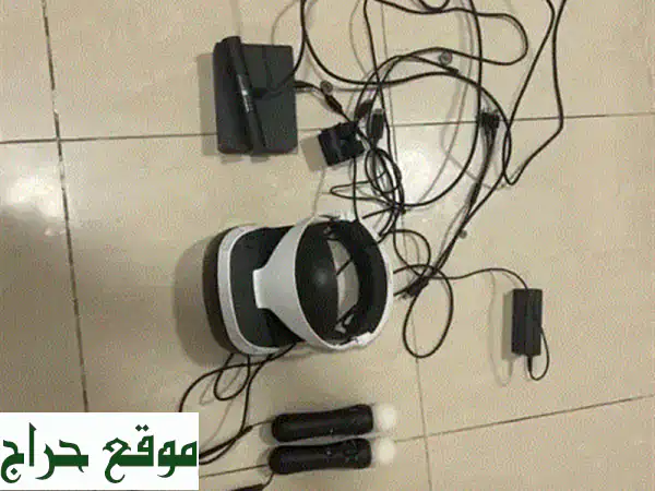 نظارة PS VR (سوني) مستعملة بحالة ممتازة - فرصة لا تُفوّت!