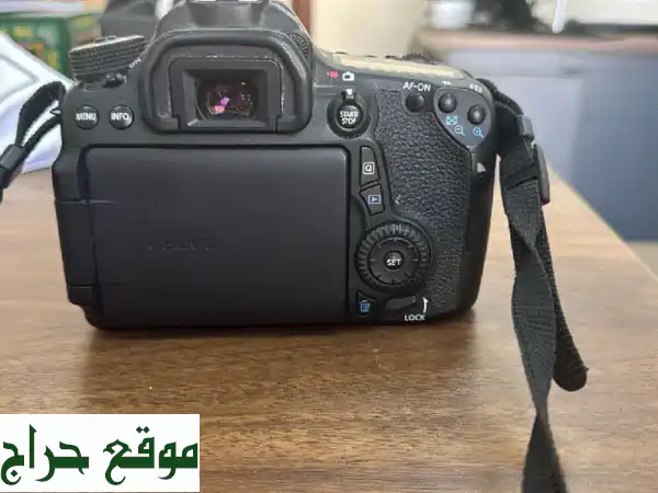 كاميرا كانون EOS 70D مستعملة بحالة ممتازة - سعر مميز!...